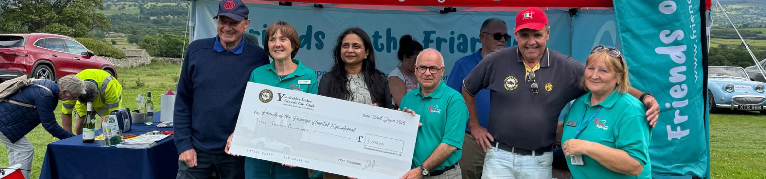 Friends of the Friarage celebrating after reaching £200,000 target